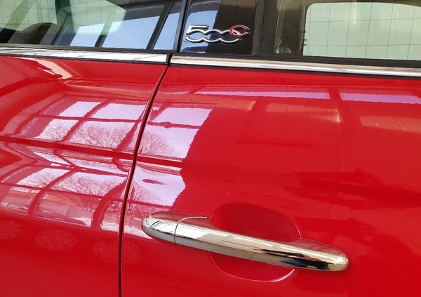 Fiat 500 cena 29999 przebieg: 117000, rok produkcji 2014 z Kamieńsk małe 742